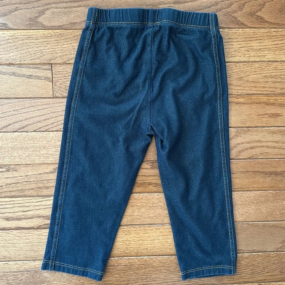 💙 Children’s place carters girls leggings blue size 5 pants bundle euc